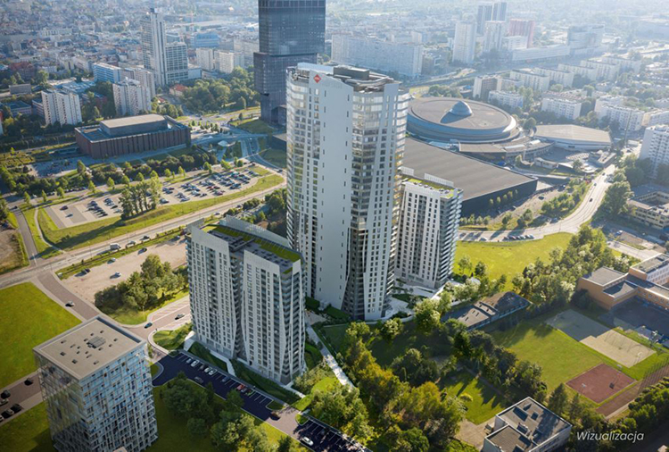 Cemex Polska dla inwestycji ATAL Olimpijska w Katowicach