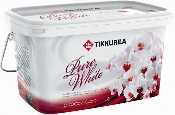 Pure White marki Tikkurila - Biel w czystej postaci