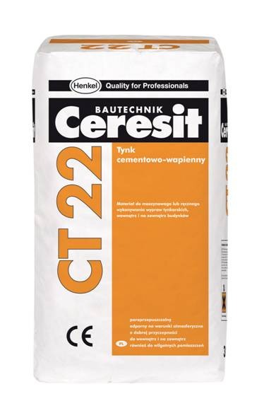 CT 22 - Tynk cementowo-wapienny