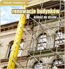Renowacja zabytkowych budowli - temat miesiąca