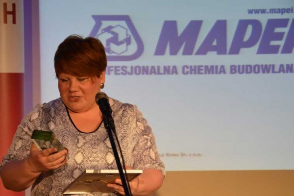 Agata Modrzejewska z firmy Mapei