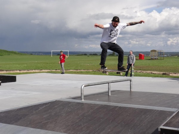 Pokazy profesjonalnych riderów podczas inauguracji sezonu, Fot. Weber