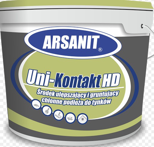 Środek ulepszający i gruntujący UNI-KONTAKT HD, Fot. Arsanit