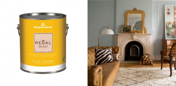 Farba REGAL<sup>®</sup> SELECT WATERBORNE INTERIOR PAINT FLAT FINISH 547, Fot. Benjamin Moore