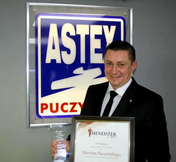 Prezes firmy Astex Puczyńscy Tynki Kleje Farby Marcin Puczyński, Fot. Astex Puczyńscy Tynki Kleje Farby