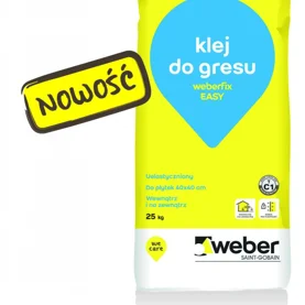 Klej weberfix EASY marki Weber