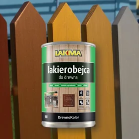 Lakierobejca do drewna DREWNOKOLOR w 6 nowych kolorach