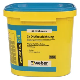Masa Weber.tec 920 do hydroizolacji