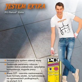 Zmieniona receptura kleju do płytek PCI Pericol® Extra