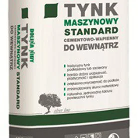 Tynk Cementowo-Wapienny Maszynowy Standard Do Wewnątrz