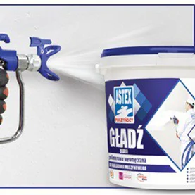 Gładź biała Polimerowa do nakładania maszynowego od Astex