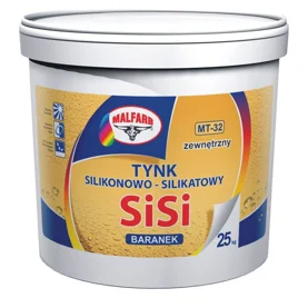 Malfarb - tynk SISI silikonowo-silikatowy zewnętrzny 