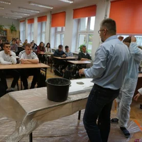 Szkolenie techniczne dla młodzieży z Zespołu Szkół Budowlano-Geodezyjnych