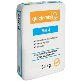 MK 4 Tynk cementowo-wapienny od quick-mix