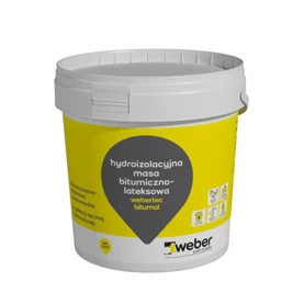 Hydroizolacyjna masa bitumiczno-lateksowa webertec bitumal