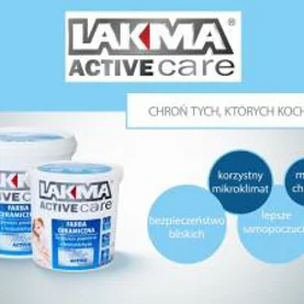Farba ceramiczna ACTIVE CARE od firmy Lakma