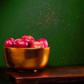 Świąteczny dom w barwach farb Dekoral