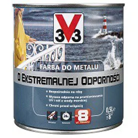 Farbę do metalu o ekstremalnej odporności od V33