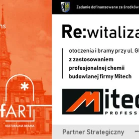 Rewitalizacja zabytkowej bramy w Bytomiu z produktami firmy Mitech
