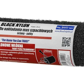 Nowość! Wałek BLACK NYLON do nakładania mas szpachlowych od Blue Dolphin