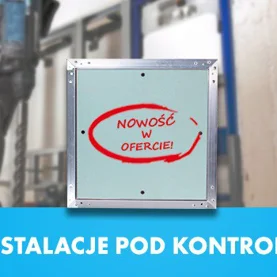 Klapy rewizyjne do systemów suchej zabudowy 