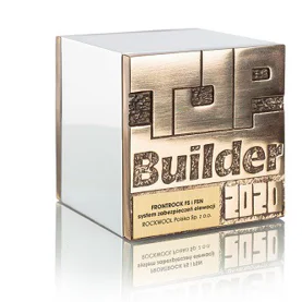 Płyty z wełny skalnej FRONTROCK FS i FRONTROCK FSN firmy ROCKWOOL nagrodzone w konkursie TOPBuilder 2020