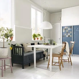 Jadalnia w jasnej odsłonie z Beckers