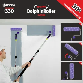 NOWOŚĆ Blue Dolphin – innowacyjny uchwyt rotacyjny Rotating Dolphin Roller System