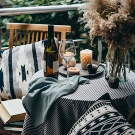 Miami Beach na balkonie