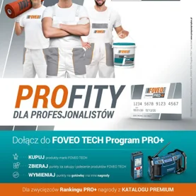 Nowa odsłona programu FOVEO-TECH Program PRO+ dla PROfesjonalistów – dołącz już teraz i spełnij swoje marzenia!