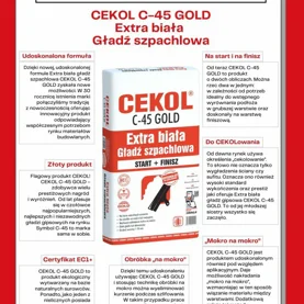 Nowoczesna odsłona głodzi od firmy Cekol