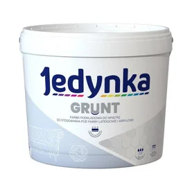 Jedynka Grunt - nowa uniwersalna farba podkładowa 