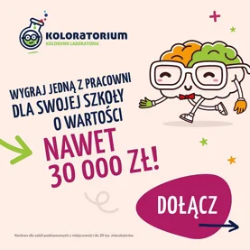 „Koloratorium” pełne naukowych wyzwań i atrakcyjnych nagród! Ruszyła nowa edycja programu społecznego dla szkół z całej Polski
