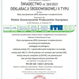 Płyty styropianowe z deklaracjami środowiskowymi – zrównoważone wyroby dla zrównoważonego budownictwa