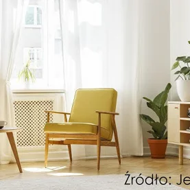 Białe wnętrza z dodatkiem ożywczej zieleni