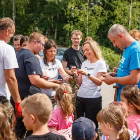 MAŁE KROKI, WIELKA ZMIANA event ekologiczno-artystyczny marki Weber w Górze Kalwarii