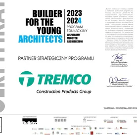 Tremco CPG Poland partnerem strategicznym programu  „Builder For The Young Architects”