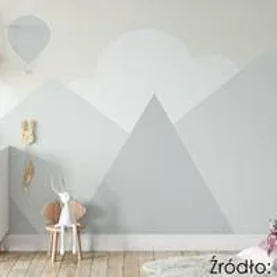 Pokój dziecka, który wypełniają pastele