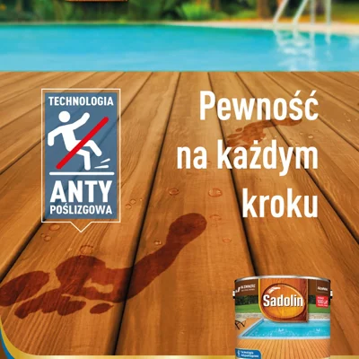 Sadolin Olej Antypoślizgowy do drewnianych tarasów i schodów – trwałość, estetyka i bezpieczeństwo w jednym