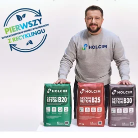 Pierwszy w Polsce beton workowany z kruszywem z recyklingu betonu