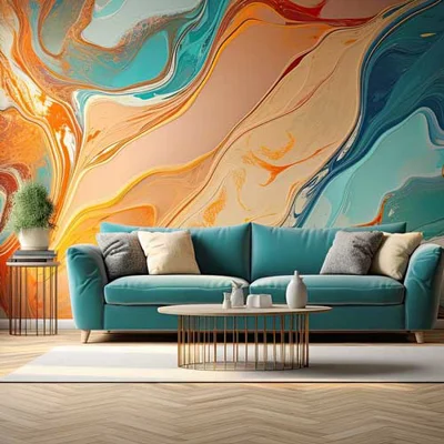 Tapetowanie na nowo – jak połączyć farbę i tapetę w jednym wnętrzu?