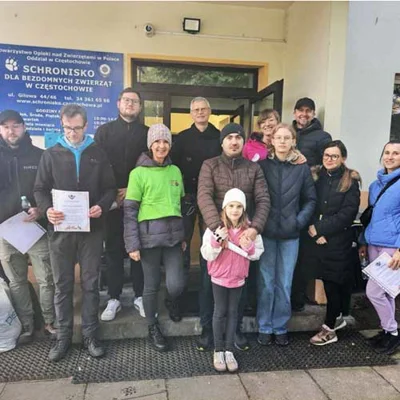 Częstochowa: Wolontariusze Cemex ruszyli wesprzeć schronisko