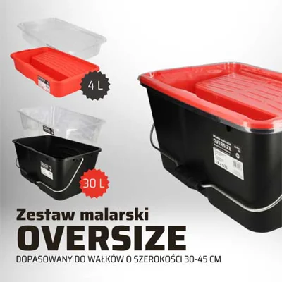 Zestaw malarski OVERSIZE Blue Dolphin. Maksymalna wydajność przy dużych powierzchniach