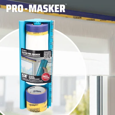 ZESTAW PRO-MASKER WASHI KOMBO BLUE DOLPHIN - PRECYZJA I OCHRONA W JEDNYM RUCHU