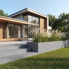 Mała architektura w strefie wejściowej. Co warto uwzględnić w projekcie?