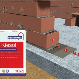 Wykonanie izolacji poziomej według Remmersa