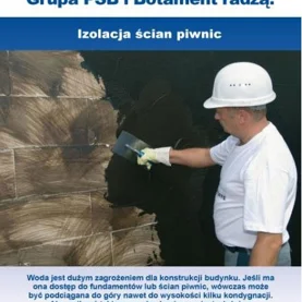 Izolacja ścian piwnic 