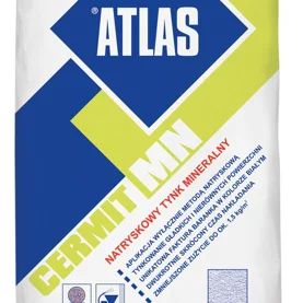 Atlas Cermit MN cienkowarstwowy, natryskowy tynk mineralny