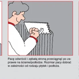Układanie płytek na podłodze i ścianie