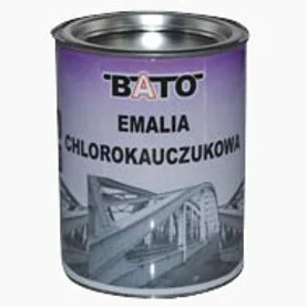 Emalia chlorokauczukowa czarna mat RAL 9005